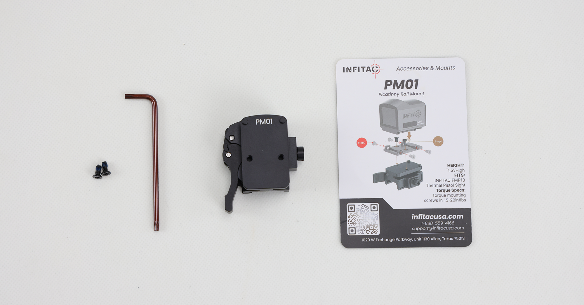 PM01 Picatinny Rail Mount