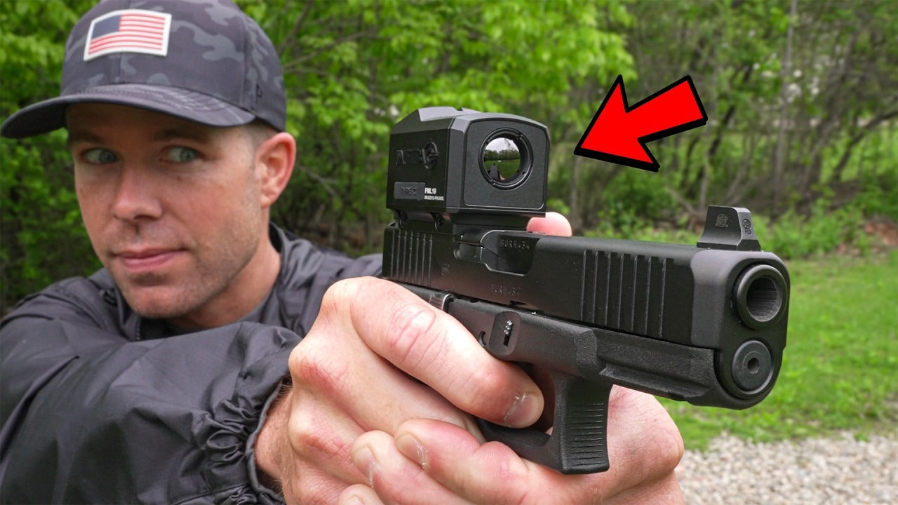 Infitac FML19 mini thermal optic mounted on a pistol slide