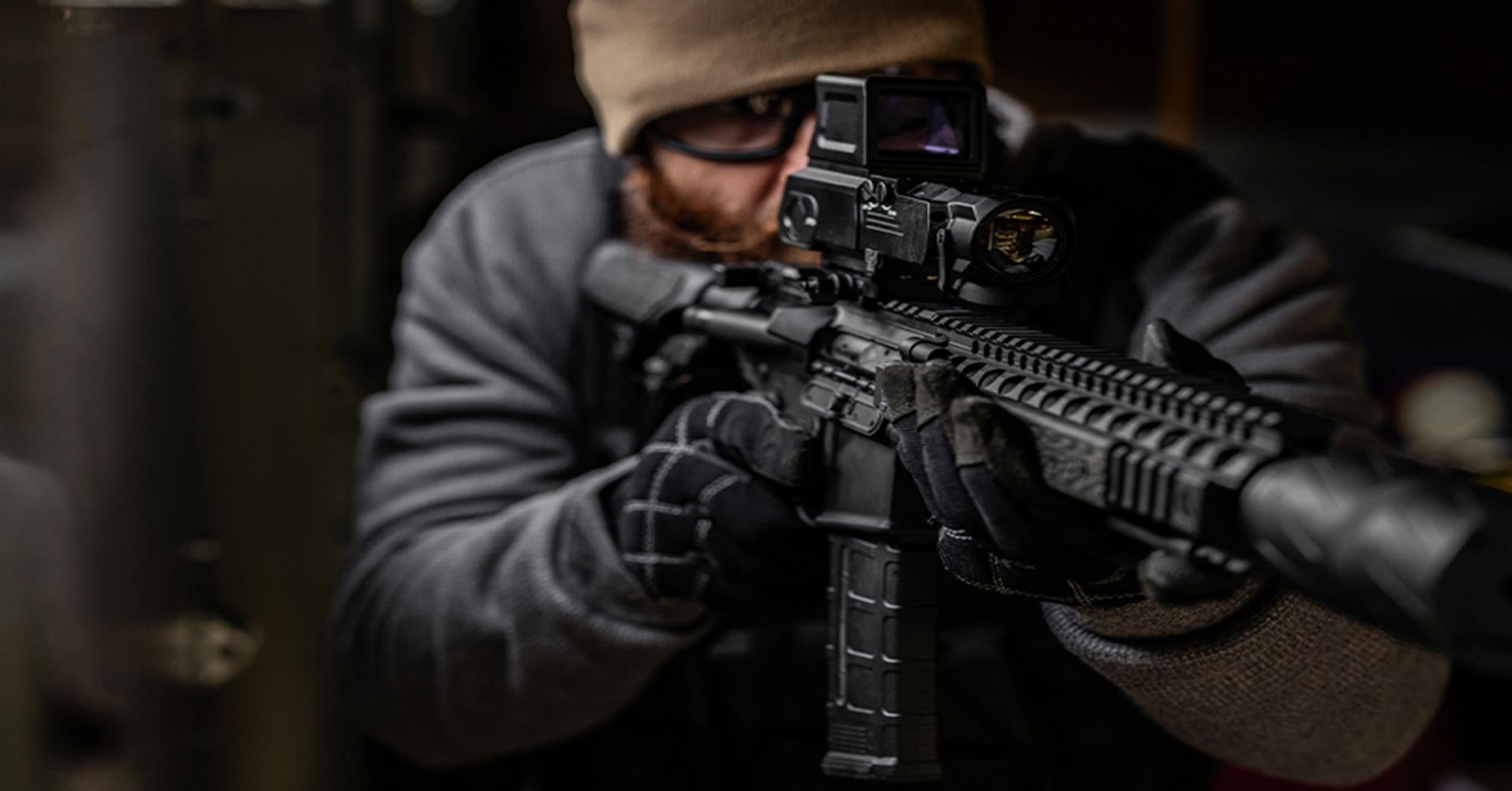 Gun enthusiast is using  Infitac Sights