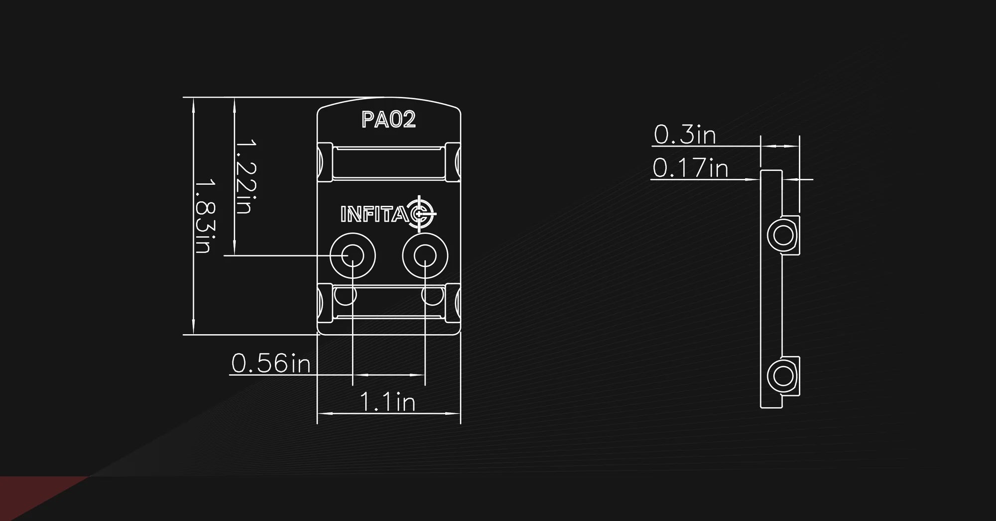 PA02 DPP Pistol Adapter