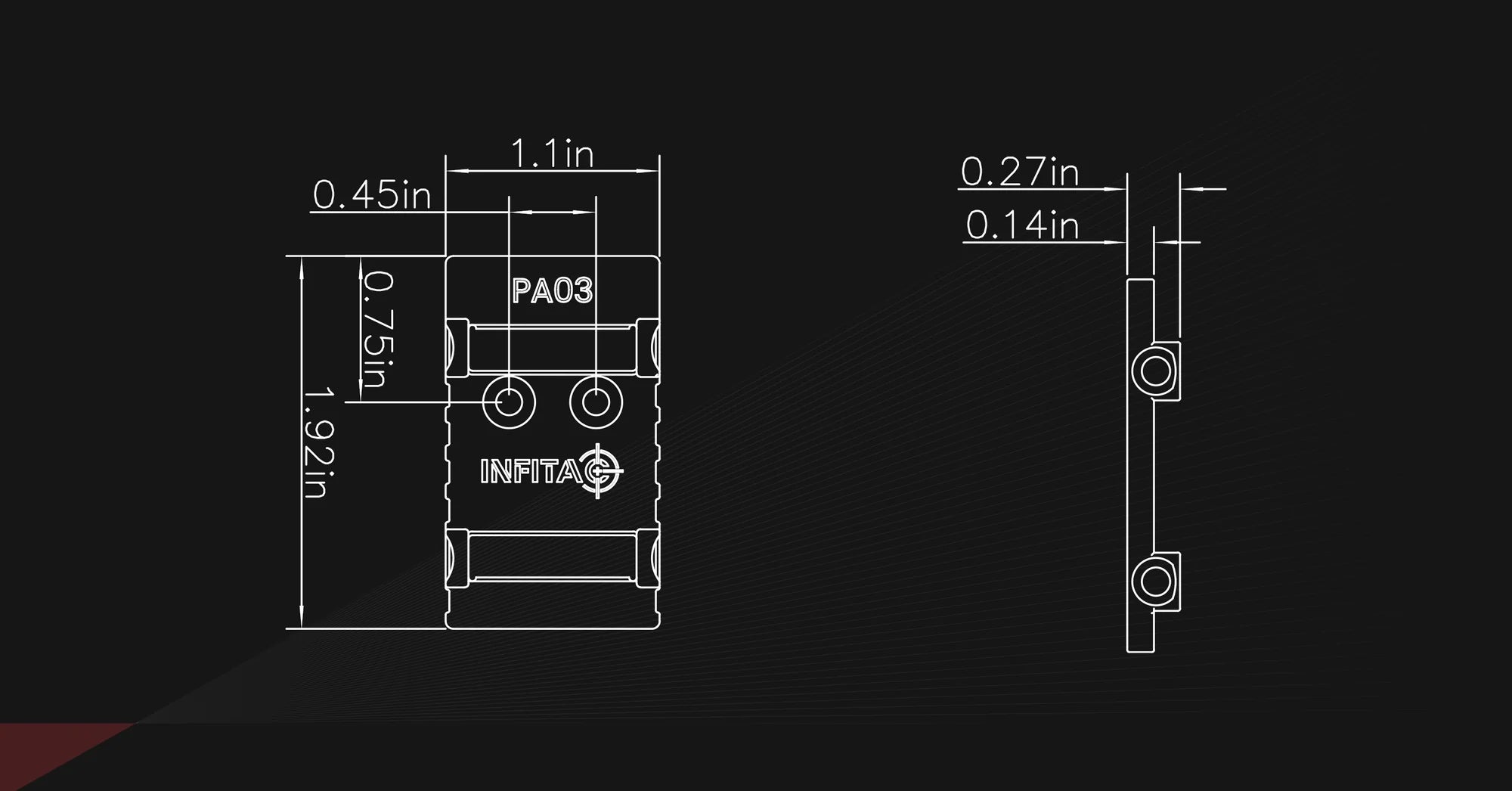 PA03 Glock MOS Pistol Adapter